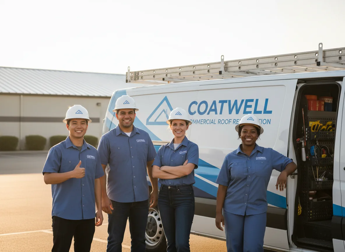 Commercial roof coating company in Harrisville, OH